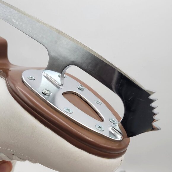 Jackson Artiste Womens Size 7 B Ice Skates Ultima Mark IV Blades White 1790 - Picture 10 of 16